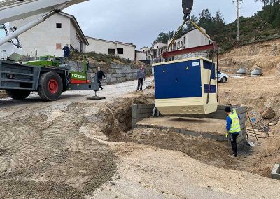 Instalación de centro de transformación de reparto para urbanización en Barbadás-Ourense