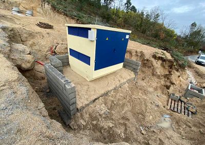 Instalación de centro de transformación de reparto para urbanización en Barbadás-Ourense