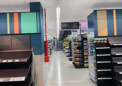 Reforma eléctrica integral de nave para supermercado en Ourense