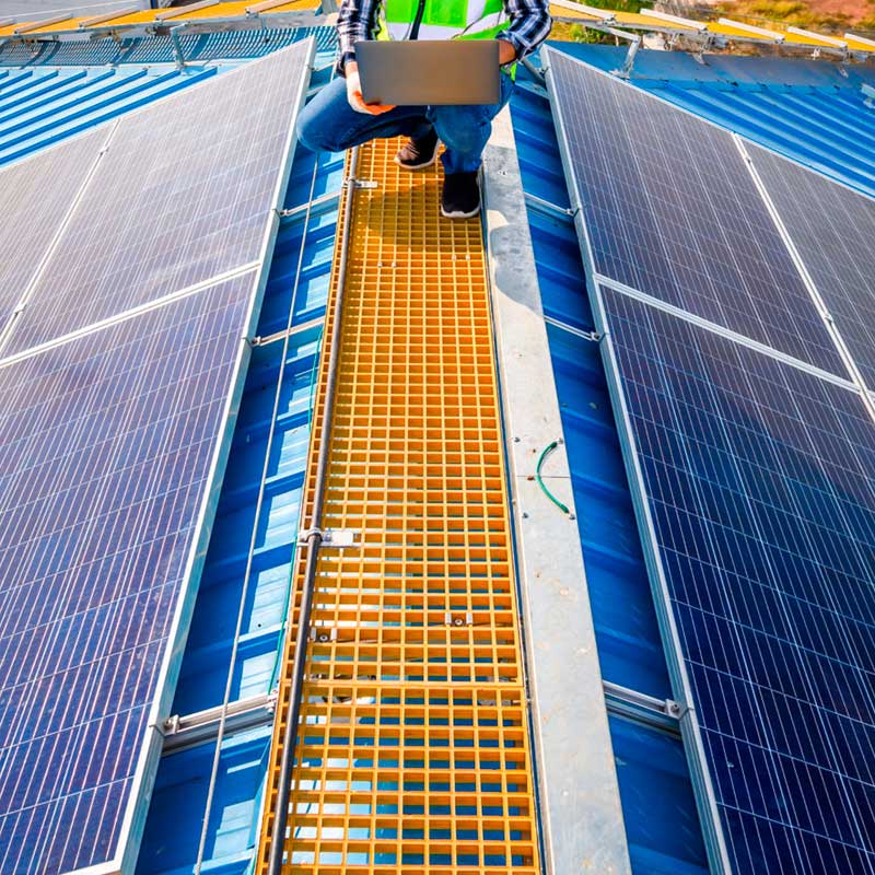 imagen instalación solar fotovoltaica Ourense y Galicia